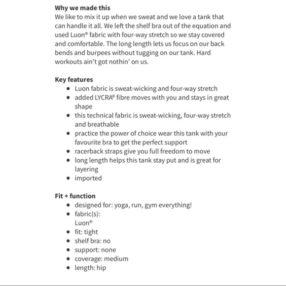 LULULEMON Cool Racerback Tank - Picture 6 of 6